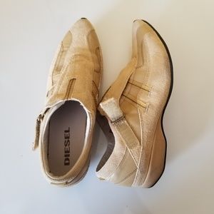 Diesel distressed samba sneakers 10